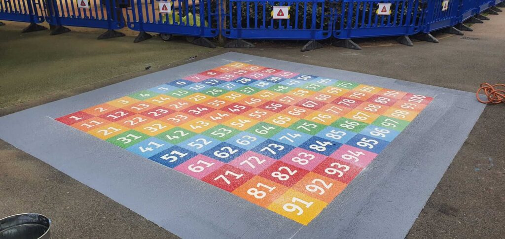 school playground markings